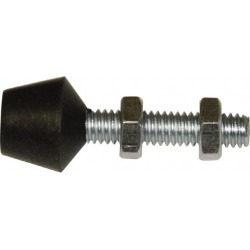 Gibraltar 3/8-16 Thread, Carbon Steel, Cap Tip, Clamp Spindle Ass