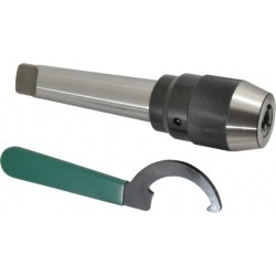 Jacobs 4MT, 3/64 to 1/2 Inch Capacity, Integral Shank Drill Chuc
