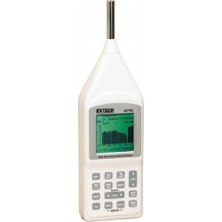 Extech A and C Flat Frequency Weight, LCD Display Octave Band Ana