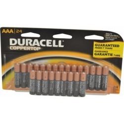 Duracell Size AAA, Alkaline, 24 Pack, General Purpose Battery But