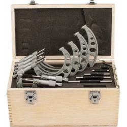 Import 0 to 6 Inch Range, 0.0001 Inch Graduation, 6 Piece Mechani
