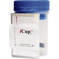 Import 5panel All-in-1 25/bx Icup Urine Drug Test Kit I-DUA-157-0