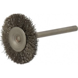 Osborn 1 Inch Brush Diameter, Crimped Stainless Steel Wheel Brush