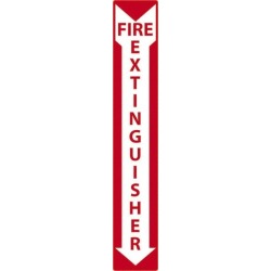 NMC 24"x4" Rigid Info/fire Sgn - Fre Extng MSCM39R