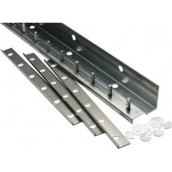 TMI, LLC 5Ft. Long Aluminum Dock Strip Door Mounting Hardware For