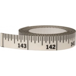 Made in USA 12 Ft. Long x 1/2 Inch Wide, 1/16 Inch Graduation, Cl
