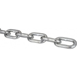 Peerless Chain 2600 Lbs. Load Capacity, Carbon Steel High Test Ch