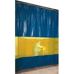 Steiner 4 Ft. Wide x 9 Ft. High, Vinyl Welding Welding Curtain Ki