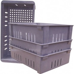 Quantum Storage 5-7/8 Inches Deep, Gray Wash Box 17-7/8 Inch Long