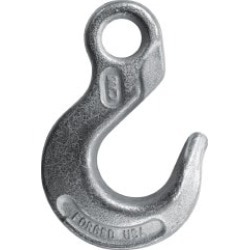CM Chain Grade 43, 7,200 Lbs. Load Limit Eye Slip Hook 1.23 Inch