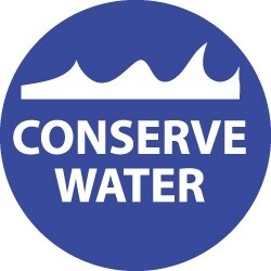 NMC Conserve 25/pk 2x2 Hard Hat Emblem HH93