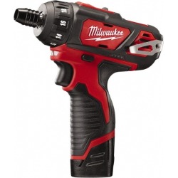 Milwaukee Tool 12 Volts, Lithium-Ion Battery, Pistol Grip Cordles