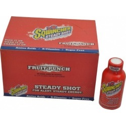 Sqwincher 2 oz. Fruit Punch Ready to Drink Activity Drink Yields