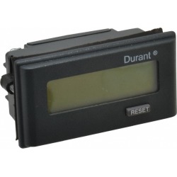 Durant 8 Digit, Green Backlit LCD, Front Panel Remote Reset, Pane