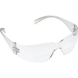 3M Clear +2.5 Diopter Lens, Anti-Fog, Clear Polycarbonate Framed