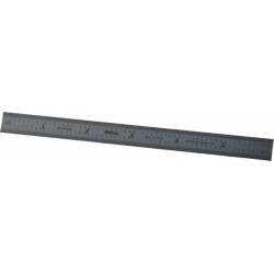 Mitutoyo 6 Inch Long, 1/100, 1/50 Inch Graduation, Silver, Flexib