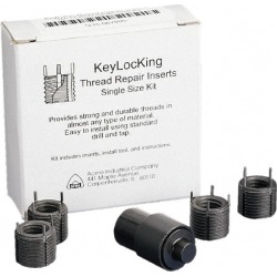 Jergens H/d Metric, M16x2.0 Keylock Insert Kit-1-size 215-067971