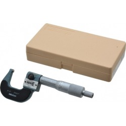 Mitutoyo 1 Inch Max Measurement, 0.0001 Inch Graduation, Spherica