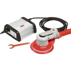 3M 6 Inch Pad, 10,000 OPM, Electric Orbital Sander Round, Palm Sa