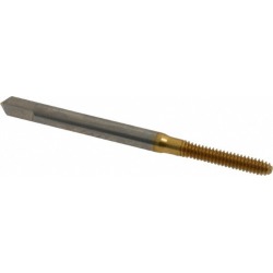 Hertel No. 4-40 UNC, H3, TiN Coated, High Speed Steel, Thread For