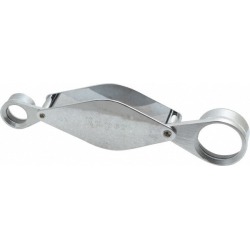 Import 8x to 15x Magnification, Metal Handheld Magnifier 2 Lenses