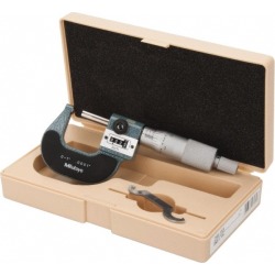 Mitutoyo 1 Inch Max Measurement, 0.0001 Inch Graduation, Spherica