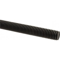 Made in USA 7/16-14 Thread, Plain Finish, B7, Alloy Steel, Thread