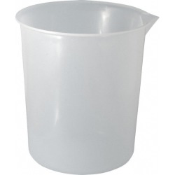 Bel-Art 2,000 ml Polypropylene Graduated Beaker 500 ml Graduation