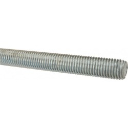 Made in USA 3/4-10 Thread, Right Hand, Zinc-Plated, Low Carbon St