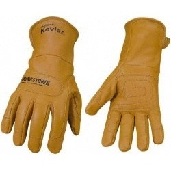 Youngstown Size M Leather Arc Flash and Flame Resistant Gloves Ke