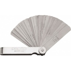 Proto 25 Piece, 0.0015 Inch to 0.04 Inch Thickness, Parallel Feel