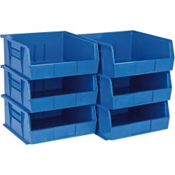 Quantum Storage 60 Lbs. Load Capacity, Blue Polypropylene / Polye