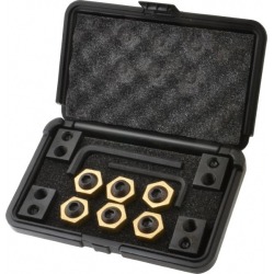 Mitee-Bite 12 Piece, 1 Inch Wide Step Block, 11/16 Inch T Slot, 1