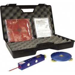 Laseraim 500 Ft. Max Measuring Range, Red Beam Laser Level Kit In