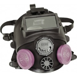 North Series 7600W, Size S Full Face Welding Respirator 5 Point S