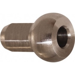 Loos & Co. Stainless Steel Single Shank Ball For 1/4 Inch Diamete