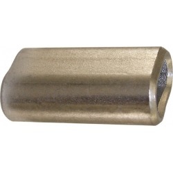 Loos & Co. Stainless Steel Sleeve For 1/4 Inch Diameter Wire Rope