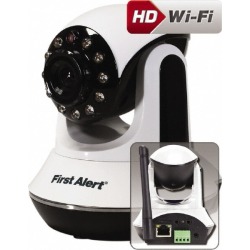 First Alert Pan Tilt&zoom Wht Wireless Hi Def Ip Camera DWIP-720