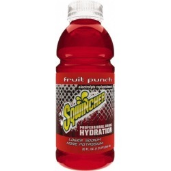 Sqwincher 20 oz. Fruit Punch Ready to Drink Activity Drink Yields