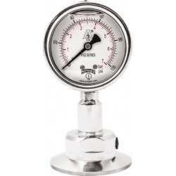 Winters 2-1/2 Inch Dial, 2 Inch, 0 to 100 Scale Range Pressure Ga