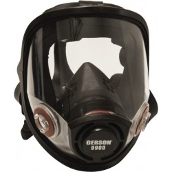 Gerson Universal Size Full Face Respirator Threaded Connection