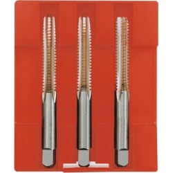 Cleveland 4 Flutes, Bottoming, Plug and Taper Chamfer, Bright Fin