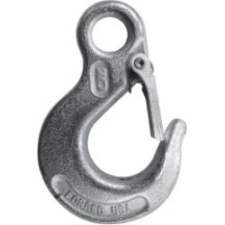 CM Chain Grade 43, 2,600 Lbs. Load Limit Eye Slip Hook with Latch