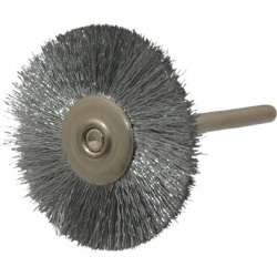 Anderson 1-1/4 Inch Brush Diameter, Crimped Steel Wheel Brush 25,