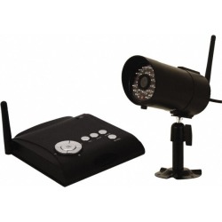 First Alert 4ch 2.4ghz&4gb Sd Blk Wireless Camera W/dvr DWS-401