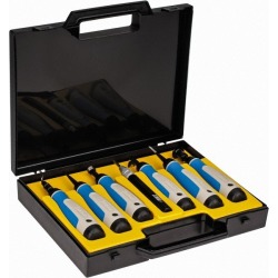 Noga 7 Piece Hand Deburring Tool Set Includes NG3100 Countersink,