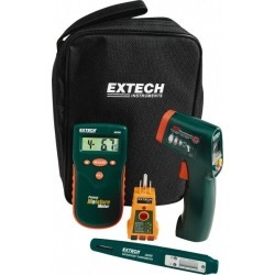 Extech LCD Display Home Inspector Kit Includes MO280 Pinless Mois