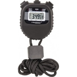 WorkSmart LCD Digital Stopwatch 3 Functions, 1/100 Sec Resolution