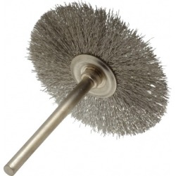 Osborn 1-1/2 Inch Brush Diameter, Crimped Stainless Steel Wheel B