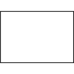 NMC Blank 7x10 Plastic Sign MW1R